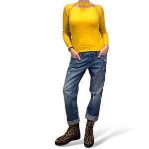 NWT Uniq Fitted Open Front Sweater S/M